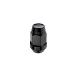 McGard Hex Lug Nut (Cone Seat Bulge Style) M14X1.5 / 22mm Hex / 1.635in. Length (4-Pack) - Black