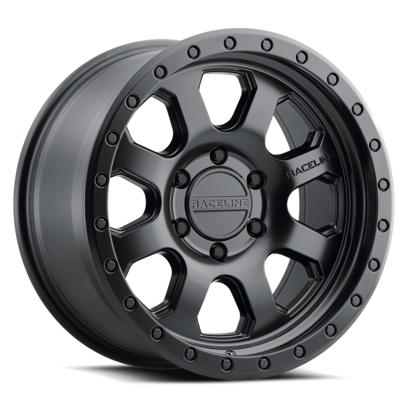Raceline 959B Avenger 2.0 20x9in / 8X180 BP / 0mm Offset / 130.81mm Bore - Satin Black