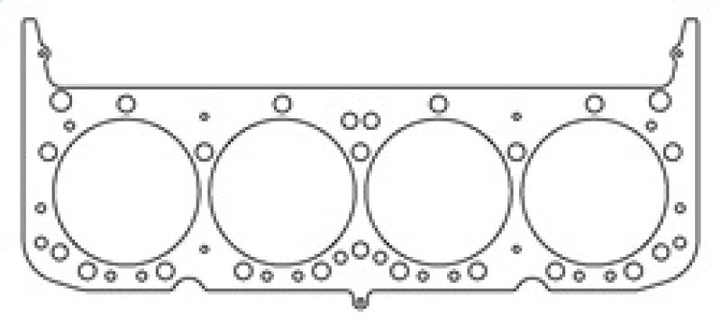 Cometic Chevy Gen-1 Small Block V8 .092in MLS Cylinder Head Gasket - 4.100in Bore - Round Bore