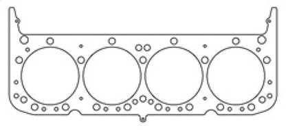 Cometic Chevy Gen-1 Small Block V8 .080in MLS Cylinder Head Gasket - 4.100in Bore - Round Bore