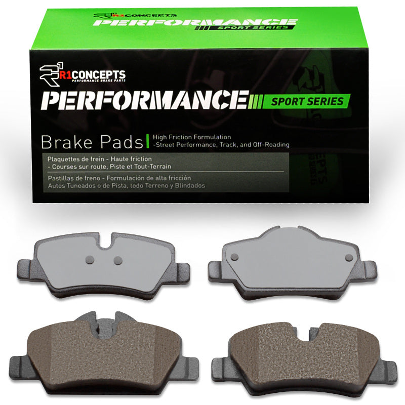R1 14-24 Mini Countryman Rear Performance Sport Brake Pads