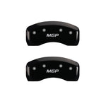 MGP 2 Caliper Covers Engraved Rear MGP Black Finish Silver Characters 2016 Ford Focus