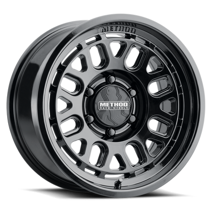 Method MR321 17x8.5 +25mm Offset 6x5.5 BP 106.25mm CB Gloss Black Wheel