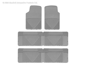 WT Rubber Mats - Rear - Grey