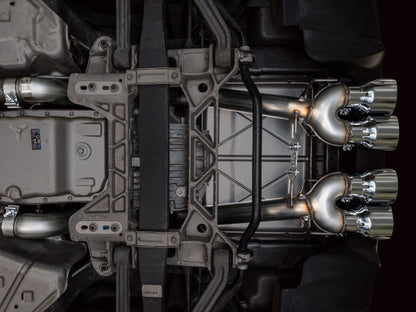 AWE Tuning 09-13 Chevrolet Corvette 6.2L Track Edition Axle-Back Exhaust w/ Chrome Silver Tips