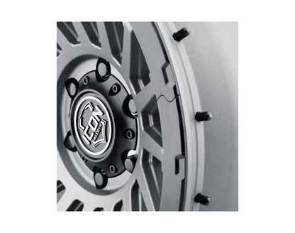 ICON Alloys Recon Pro Satin Charcoal- 18 X 9 - 6 X 5.5 - 0MM 5in BS