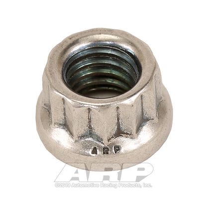 ARP M6 x 1.00 SS 12pt Nut Kit