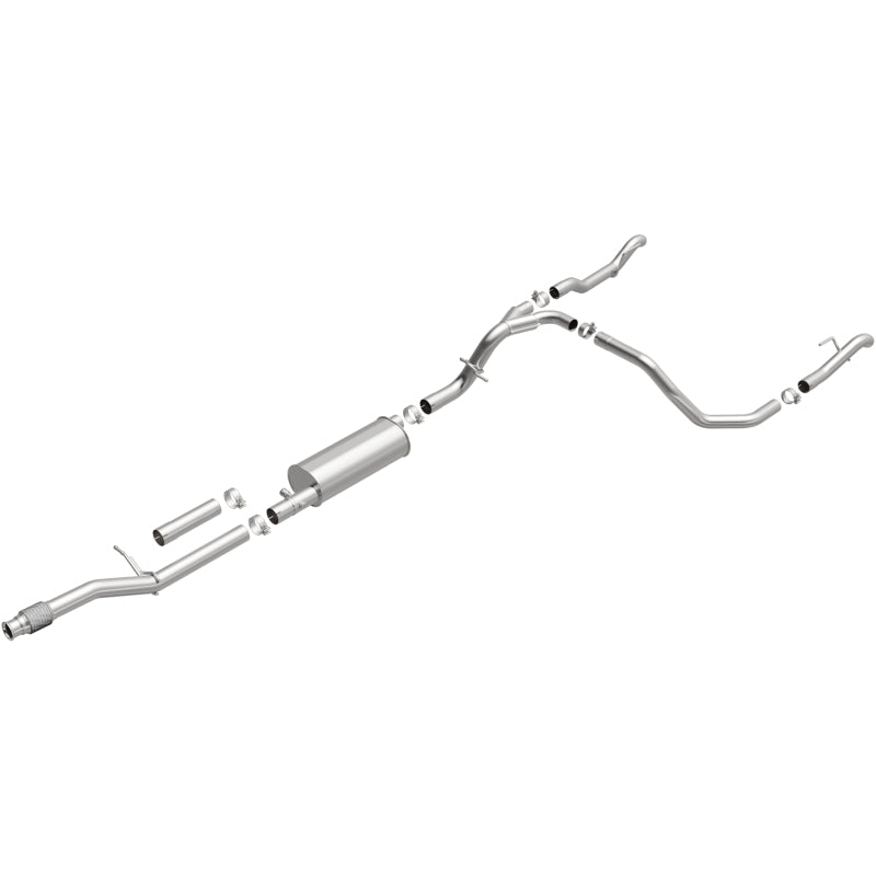 BRExhaust 19-24 Chevrolet Silverado 1500 5.3L Direct-Fit Replacement Exhaust Kit
