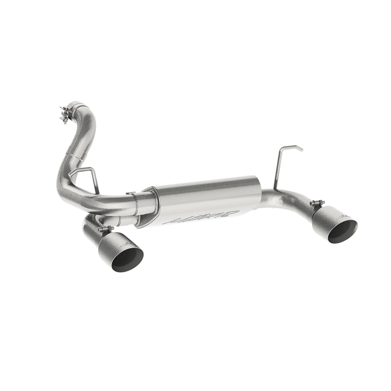 MBRP 2018+ Jeep Wrangler (JL) 3.6L V6 Dual Rear Exit Axle Back AL Exhaust System