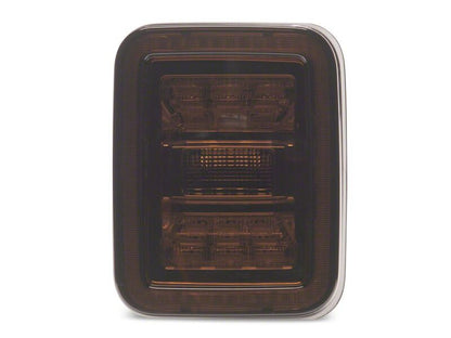 Raxiom 20-26 Jeep Gladiator JT Axial Series LED Tail Lights- Black Housing- Smoked Lens