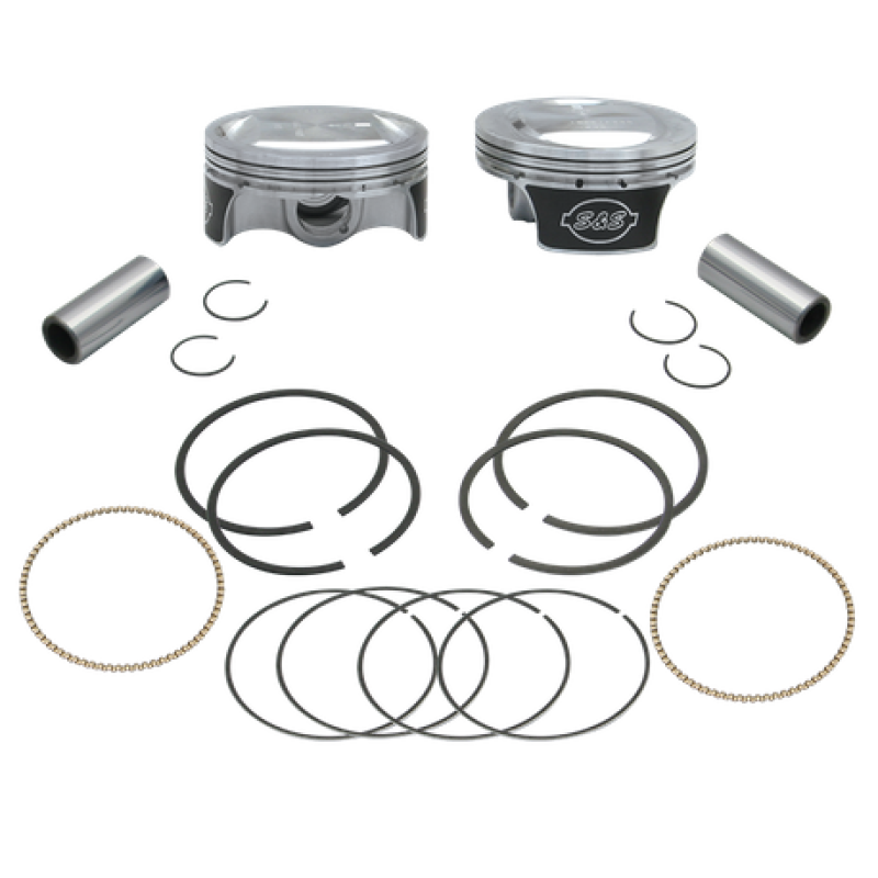 S&S Cycle 2017+ M8 Models 4.320in Bore Piston Ring Set - 2 Pack