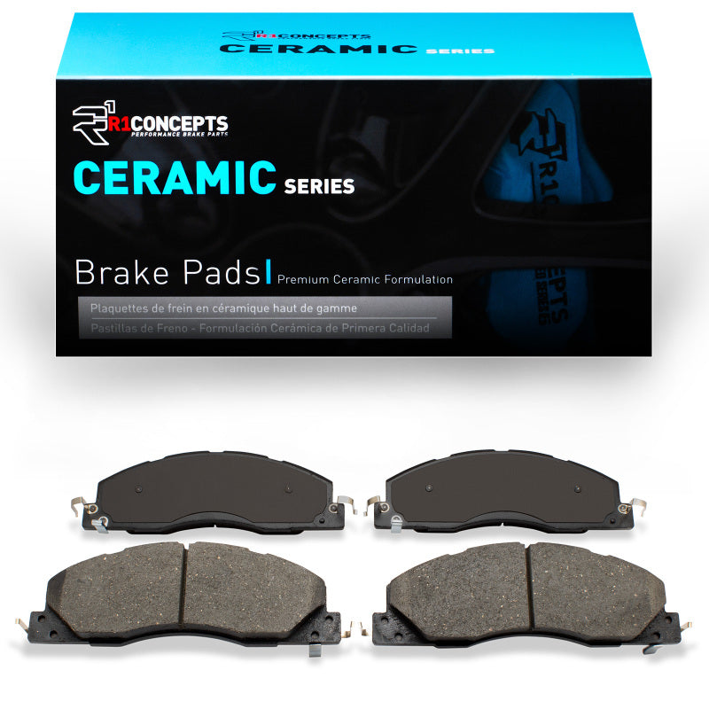 R1 09-18 Ram 3500 Front Ceramic Brake Pads