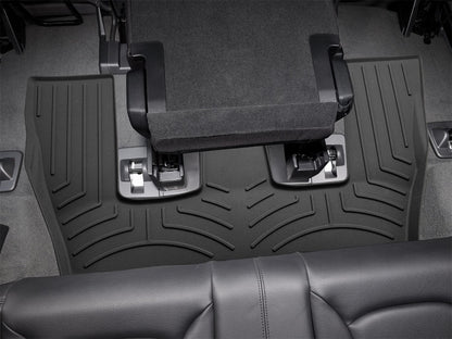 WeatherTech 17-25 Audi Q7 2nd Row Rear FloorLiner HP - Black