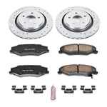 Power Stop 06-09 Cadillac XLR Rear Z23 Evolution Sport Brake Kit