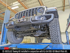 RockJock JL/JT Tow Bar Mounting Kit Steel Bumper