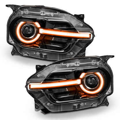 Oracle 2021 Ford Bronco Sport RGB+W Headlight DRL + Halo  - ColorSHIFT w/ RF Controller