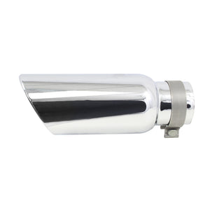 Go Rhino Exhaust Tip - Chrome - ID 3 1/2in x L 14in x OD 5in