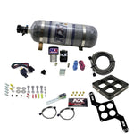 Nitrous Express Single Entry Crossbar RNC .178 4500 Flange Nitrous Kit (250-650HP) w/Comp Bottle