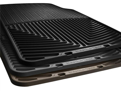 WeatherTech 2014-2016 Jeep Wrangler Front & Rear Rubber Mats - Black