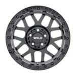 Weld Off-Road W902 17X9.0 Cinch Beadlock 6X135 6X139.7 ET-12 BS4.50 Gloss Black MIL 106.1