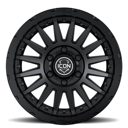 ICON Alloys Recon Pro Satin Black - 18 X 9 - 6 X 135- 6MM 5.25in BS