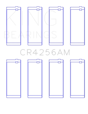 King Engine Bearings Dodge/Chrysler 148Ci Edz Srt 4 Turbo 2003-2009 (Size +1.0mm) Conrod Bearing Set