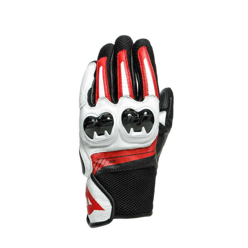 Dainese Mig 3 Unisex Gloves Black/White/Red - Large