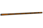 Diode Dynamics 50 In LED Light Bar Single Row Straight - Amber Combo Each Stage Series