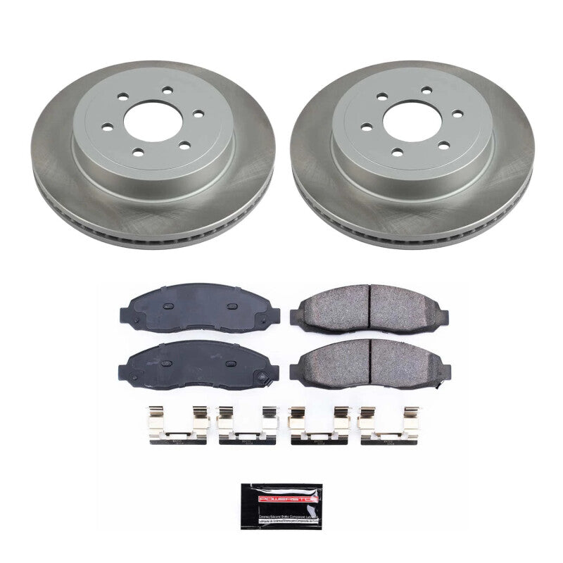 Power Stop 03-04 Dodge Dakota Front Semi-Coated Rotor Kit