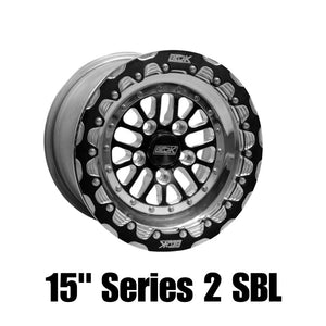 Belak 15x10 / 4in BS / 5x100 BP Series 2 Wheel - Single Beadlock