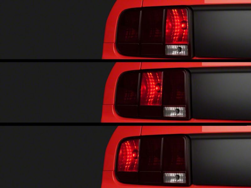 Raxiom 05-09 Ford Mustang Axial Series LED Sequential Chase Tail Light Kit- Plug-and-Play