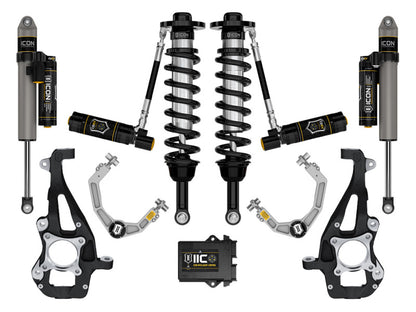ICON 21-24 Ford F150 4WD 3.5-4.5in Stage 5 Suspension Sys Billet Uca