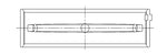 ACL Subaru EJ20/EJ22/EJ25 (For Thrust in #3 Position) 0.025mm Oversized High Performance Main Bearin