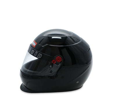 RaceQuip PRO25 SA2025 GLBLK XSM HELMET