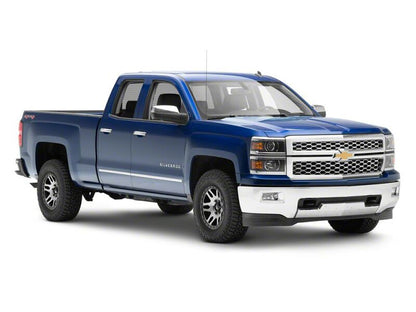 Raxiom 14-15 Chevrolet Silverado 1500 OE Projector Headlights/Chrome Trim- Black- Clear Lens