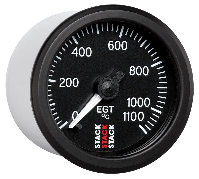 Autometer Stack 52mm 0-1100 Deg C Pro Stepper Motor Exhaust Gas Temp Gauge - Black