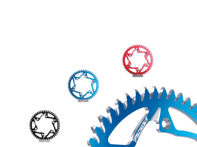 Vortex Racing Aluminum Rear Sprocket 525 50 Tooth- Red