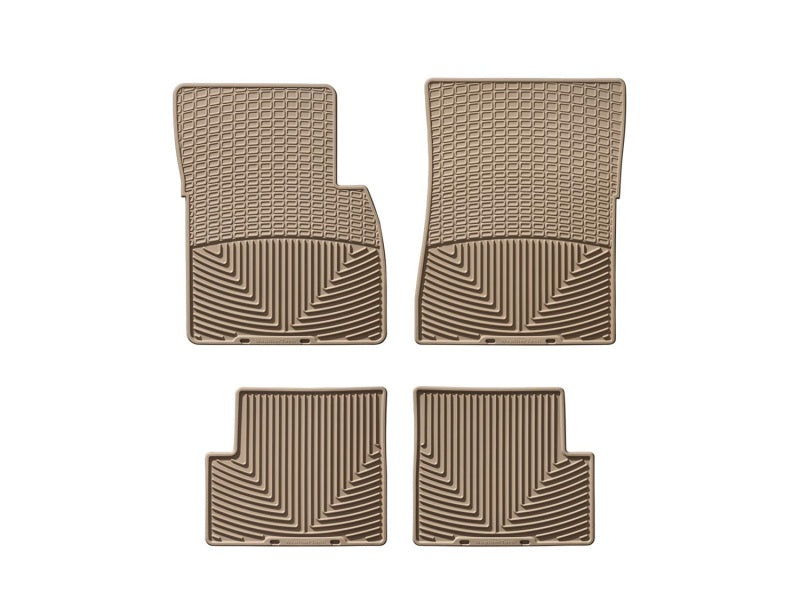 WT Rubber Mats - Front - Tan