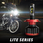 XK Glow H4 Motorcycle-25W High/Low Headlight Bulb w/ Built-in Driver 2nd Gen