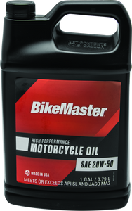 BikeMaster 20W50 Performance Oil - Gallon