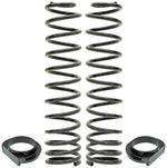 RockJock JL Front Coil Springs 4in Lift w/ Urethane Isolators Pair