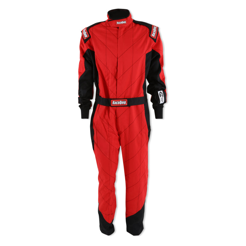 RaceQuip Red Chevron-1 Suit - SFI-1 Small
