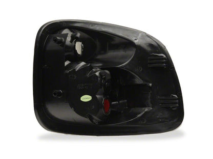 Raxiom 01-03 Ford F-150 Flareside Axial Series Euro Style Tail Lights- Black Housing- Clear Lens