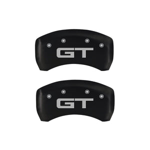 MGP Rear set 2 Caliper Covers Engraved Rear 2015/GT Red finish silver ch