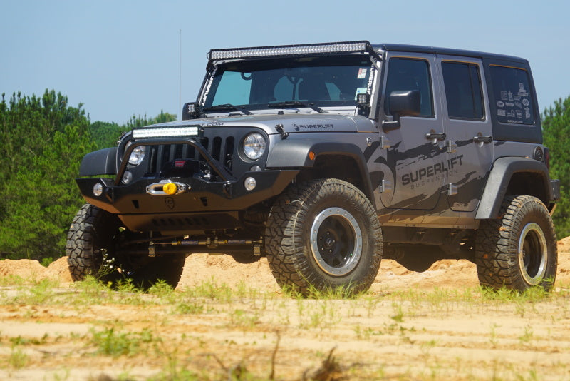 Superlift 07-18 Jeep Wrangler JK 4WD 4in Suspension Lift Kit w/ Fox 2.0 Res Shocks