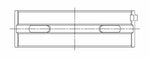 ACL Toyota/Lexus 2JZGE/2JZGTE 3.0L 0.025 Oversized High Performance Main Bearing Set