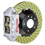 Brembo 02-07 Coupe/Spyder/04-07 GranSport Rear GT BBK 4 Piston Cast 380x28 2pc Rotor Drilled-Silver