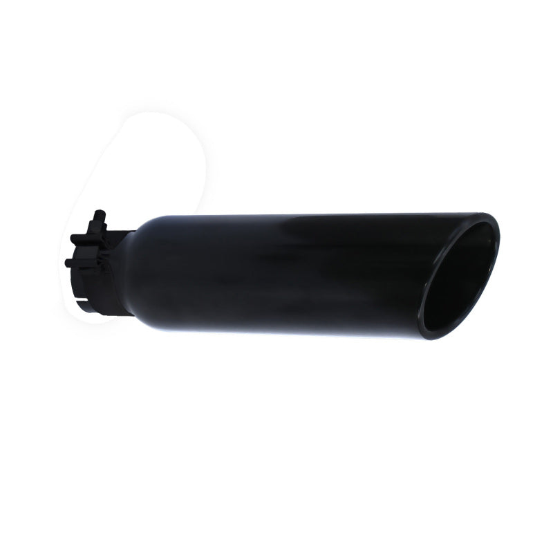 Go Rhino Exhaust Tip - Black - ID 2 1/2in x L 14in x OD 4in