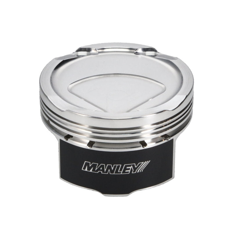 Manley 2013+ Subaru BRZ (FA20) 86.25mm Bore 10.0:1cc Dish Platinum Series Piston Set w/ Rings