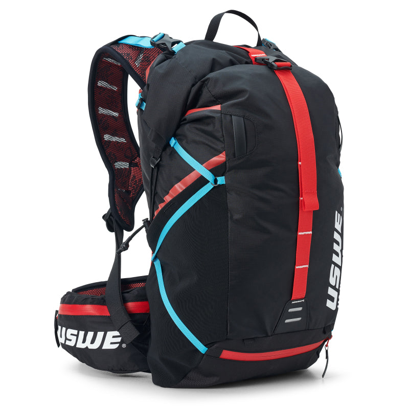 USWE Hajker Rolltop Daypack 18L - Carbon Black